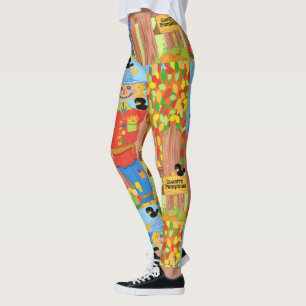 fågelskrämmastaketplats mig leggings