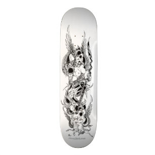 fågelsoul tänder mini skateboard bräda 18,5 cm