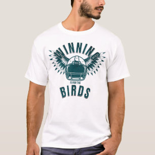 Fågelspelarnas seger är för fågelfotboll t shirt