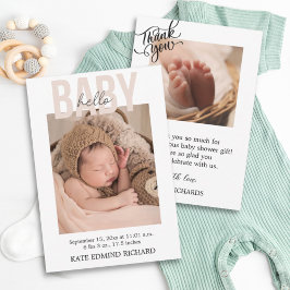 Fågelstatistik Foton Handskriftlig babyvisningspro Meddelande