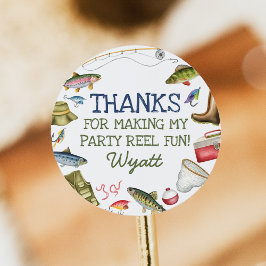 Fågelstift Runt Klistermärke