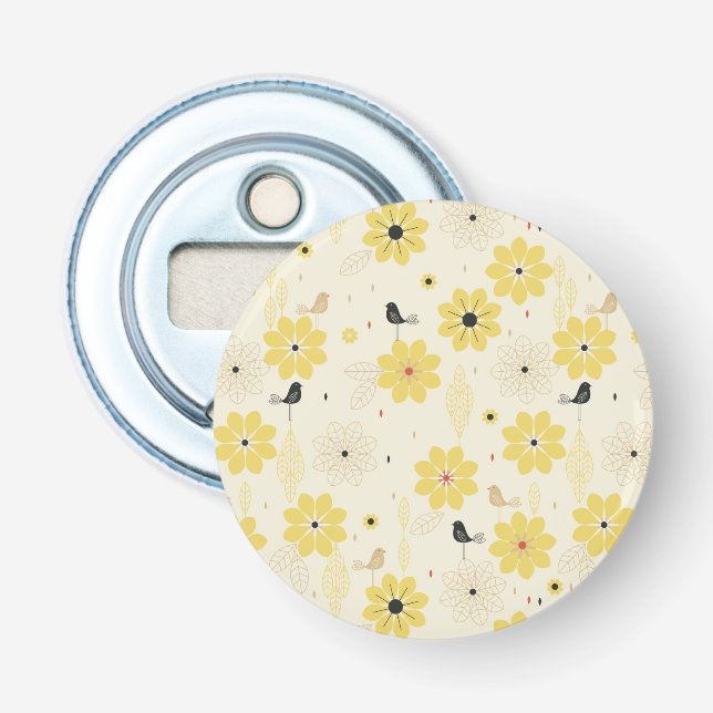 Fågelträdgård Flasköppnare (Framsidan)