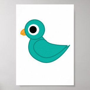 fågelunge poster