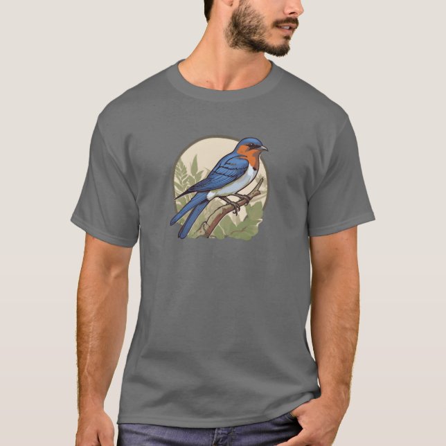 Fågeluppfödare Ornitholog Bird Watcher-flicka T Shirt (Framsida)
