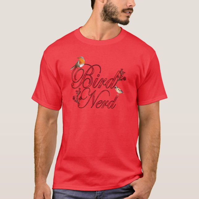 Fågeluppfödare Ornitholog Bird Watcher-flicka T Shirt (Framsida)