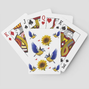 Fågeluppspelningskort Casinokort