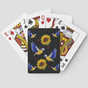 Fågeluppspelningskort Casinokort