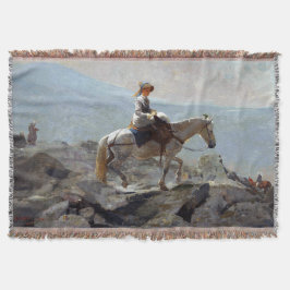 Fågelvägen Winslow Homer 1868 Filt