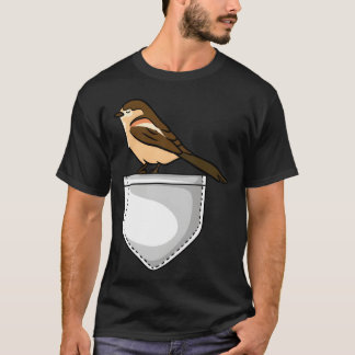 Fågelvaktare Songbird Ornitholog Camping retro T Shirt