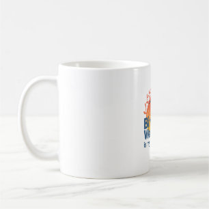 Fågelvaktning är min terapi - Hummingbird & Sunset Kaffemugg