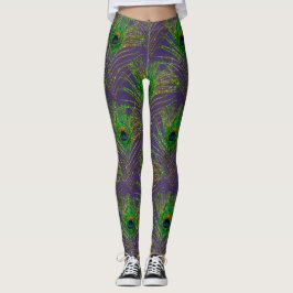 Fågelvallage glitter leggings