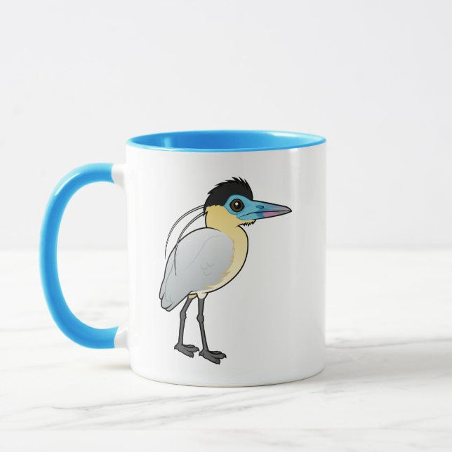 Fågelvänlig Huva Heron Mugg (Vänster)