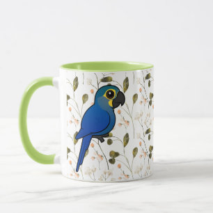 Fågelvänlig Indigo Macaw eller Lears Ara Mugg