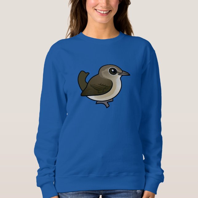 Fågelvänlig Trädgårdssångare T Shirt (Framsida)