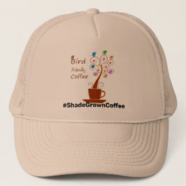 Fågelvänligt kaffe keps