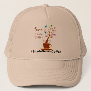 Fågelvänligt kaffe keps