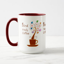 Fågelvänligt kaffe mugg