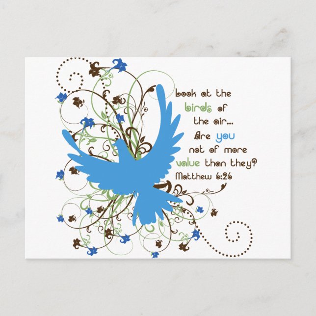 Fågelvärde Vykort (Framsida)