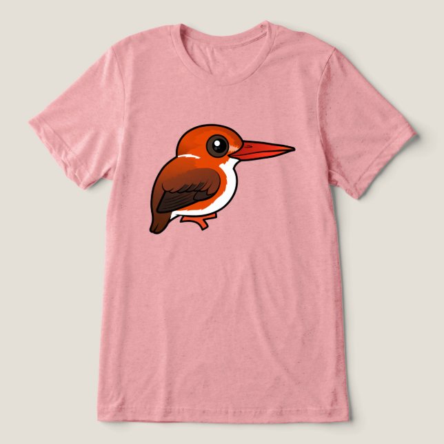Fågelvärldens Madagaskar dvärgisfåglar T Shirt (Design Framsida)