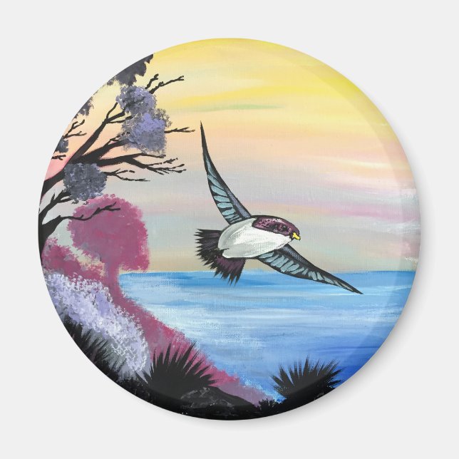 Fågelvy Magnet (Framsidan)
