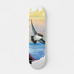 Fågelvy Mini Skateboard Bräda 18,5 Cm