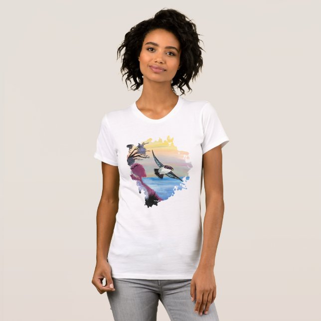 Fågelvy T Shirt (Hel framsida)