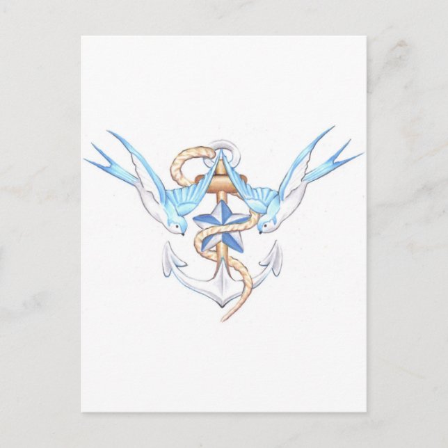 fågelvykort vykort (Framsida)