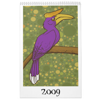 Fåglar 2009 kalender