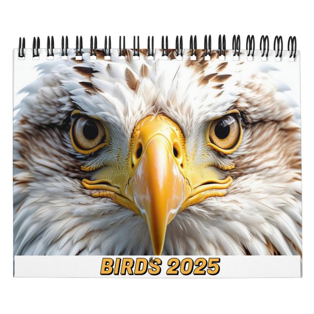 FÅGLAR 2025 KALENDAR TWITCHERS GÖR! KALENDER (Omslag)