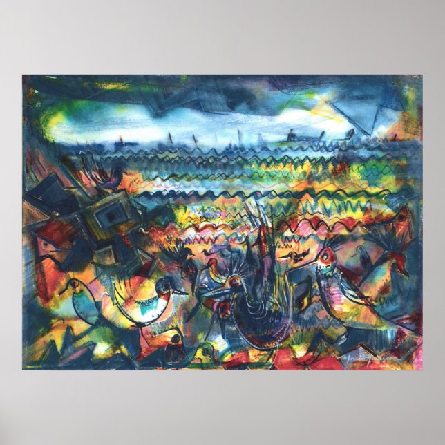 Fåglar 3 poster (Framsidan)