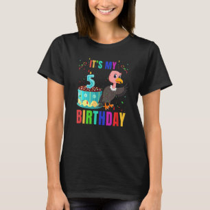 Fåglar 5:e födelsedag Fågelbild T Shirt