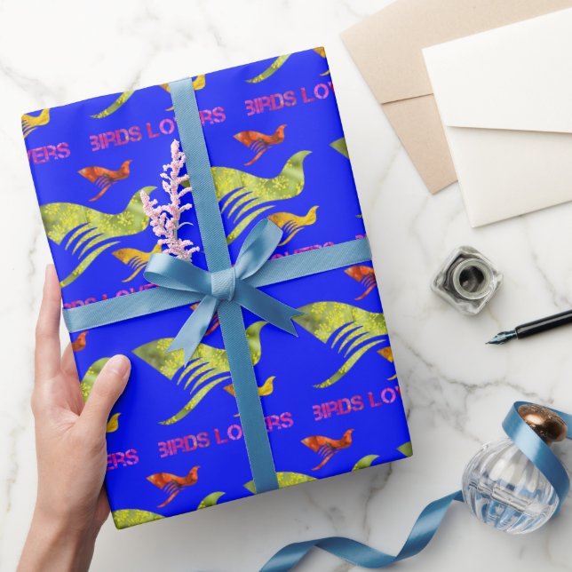 Fåglar Älskare Presentpapper (Gifting)