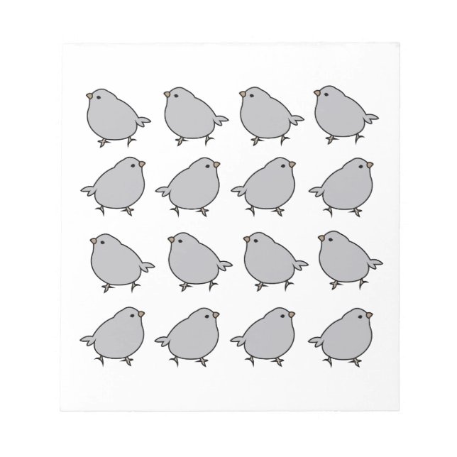 Fåglar Anteckningsblock (Framsida)