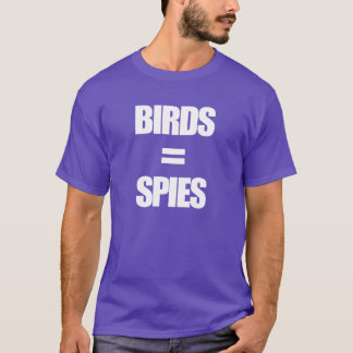 Fåglar är inte vintage för reella arter t shirt