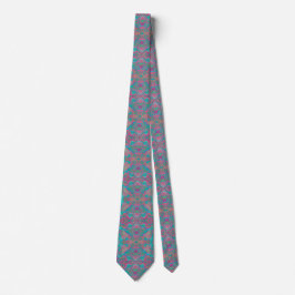 Fåglar Arabesque Bohemian Mönster Turquise Rosa Slips