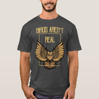 Fåglar Arennot Real retro T Shirt