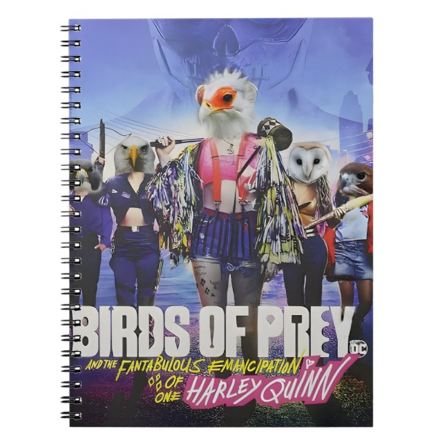 Fåglar av Ber: Poster av Fantasy i Fjäderfän Anteckningsbok (Framsidan)