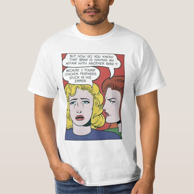 Fåglar av en fjäder tee shirt (Framsida)