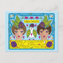 Fåglar av en fjäder__