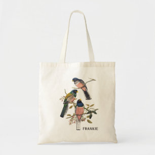 Fåglar av en ludd - Bridesmaid eller Gift Tote Bag Tygkasse