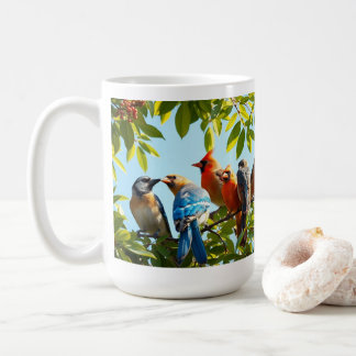 Fåglar av ett Feather United Vi samlar Ceramic Mug Kaffemugg