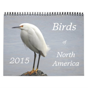 Fåglar av Nordamerika - 2015 Kalender