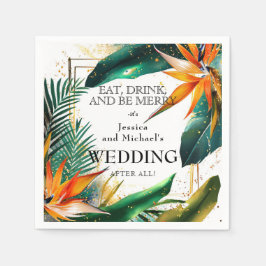 Fåglar av Paradise Bliss Pappersservett