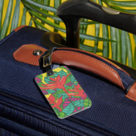 Fåglar av Paradise Tropical Jungle Bagagebricka