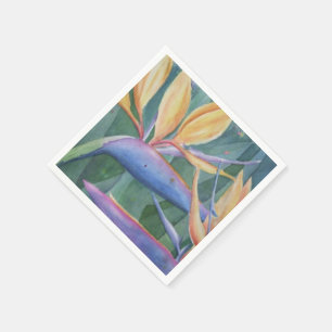 FÅGLAR AV PARADISK PAPPER NAPKINS PAPPERSSERVETT