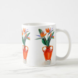 Fåglar av paradismuggen kaffemugg