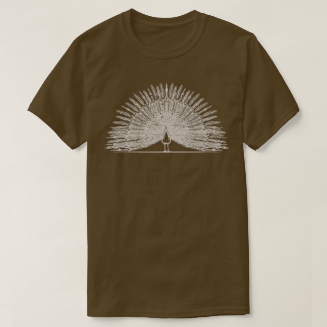 Fåglar av prydnadsfåglar i Indien T Shirt (Design framsida)