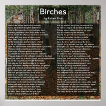 Fåglar av Robert Frost Complete Dikt/Birkenwald