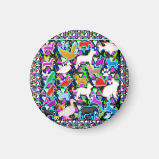 Fåglar Djur sällskapsdjur Barn Magnet