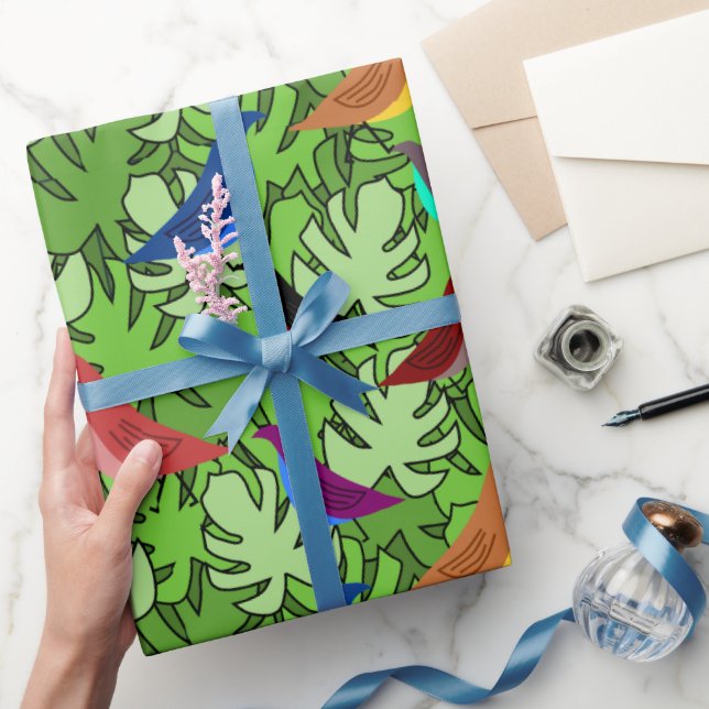 Fåglar, fåglar, fåglar presentpapper (Gifting)
